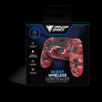 Dragonshock Mizar Wireless Controller Red Camo Ps4, Pc, Mobile