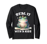 Carnival Costume SEAL IT WITH A KISS Frog King Long Sleeve T-Shirt