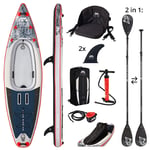 Aqua Marina Planche gonflable Cascade Hybrid Sup Kayak Gris