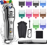 Prestige Hair  Cutting  Kit  Pro  Hair  Clippers  for  Men  Professional  Barber