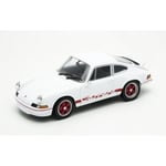 Monterade miniatyrer - Porsche 911 Carrera RS 2.7 vit / röd 1973 1/24 Welly