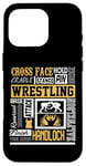 iPhone 16 Pro Wrestling Half Nelson Wrestler Adjectives Cross Face Case