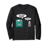 I Am Your Father Shirt USB Floppy Disk IT Computer Geek Nerd Long Sleeve T-Shirt