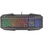 Trust Gaming GXT 830-RW Avonn Clavier Gaming Belge AZERTY Noir