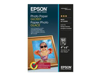 Epson - Blank - 102 X 152 Mm - 200 G/M² - 50 Ark Fotopapper - För Ecotank Et-2850, 2851, 2856, 4850  Ecotank Photo Et-8500  Ecotank Pro Et-5800