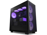 NZXT H7 Flow RGB, ATX - Svart