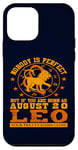 iPhone 12 mini Leo Zodiac Sign August 20 Funny Horoscope Lion Birthday Case