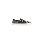 Vans Cuir Noir Femmes Basket Authentique