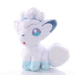 20cm Vulpix Alola Vulpix plysch leksak plysch mjuk gose-vit