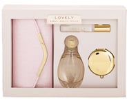 SARAH JESSICA PARKER LOVELY 100ML EAU DE PARFUM SPRAY 4 PIECE BRAND NEW GIFT SET