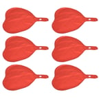 50Pcs Red Heart Balloons Aluminium Film Valentines Day Birthday Decoration