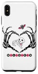 Coque pour iPhone XS Max Trick-or-Treat Skeleton Dog Apparel.