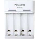 Panasonic BQ-CC61 Batteriladdare NiMH Nej AAA (R03), AA