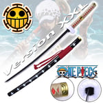 Katana en Acier Epée One Piece Trafalgar D Law Kikoku Manga VERSION XXL 145 CM