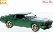 IXO CLC530 1/43 FORD MUSTANG FASTBACK METALLIC GREEN 1969