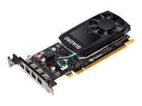 NVIDIA Quadro P620 - Carte graphique - Quadro P620 - 2 Go GDDR5 - PCIe 3.0 x16 - 4 x Mini DisplayPort - pour ThinkAgile VX3331; VX3530-G Appliance; VX5575 Integrated System; VX75XX Certified Node