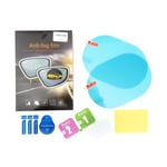 2x Anti Water Mist Fog Protective Film Rain Proof Clear Rear View Mirror Bicycle