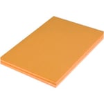 Tutorcraft A4 Crafting Paper Orange 110 gsm 500 Sheets