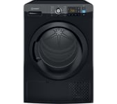 INDESIT Push&Go YT M11 82B X UK 8 kg Heat Pump Tumble Dryer - Black, Black