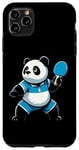 Coque pour iPhone 11 Pro Max Joueur de tennis de table Panda Pandabear