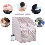 ZFAZF Sauna à Vapeur Portable, Spa Plus Grande Tente Portable Bain De Vapeur Perdre du Poids Détox Thérapie Vapeur Pli Cabine De Sauna