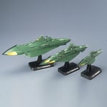 YAMATO STAR BLAZERS 2202 - 1/1000 Astro Fleet Garmillas Warships Set Model Kit