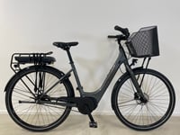 Trek District+ 1C Lowstep Lithium Grey M  Grå Recycle - Elcykel-Recycle - Standard Elcykel-Recycle