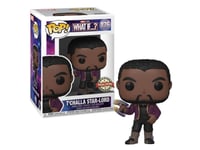 Figurine - Pop! Marvel - What If...? - T'Challa Star Lord - N° 876 - Funko