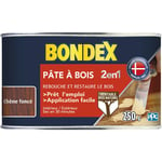 Bondex - Pâte à Bois 2 en 1 Rebouche et Restaure - 250g Couleur: Chêne foncé