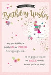 Fun Happy Birthday Wishes Greeting Card Female Magic Moments