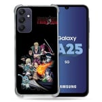 Cokitec Coque Renforcée pour Samsung Galaxy A25 5G Manga Fairy Tail Logo Team