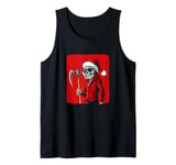 Enter the Xmas with the Grim Reaper and His Scythe Outfit Tank Top