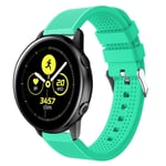 Samsung Galaxy Watch Active silikoni Kellon Ranneke - Vihreä