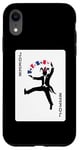 iPhone XR Joker Black Suits Playing Card Case