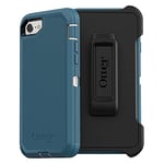 OtterBox Defender Series Coque pour iPhone SE (2e génération - 2020) - BIG sur (Beige pâle/Corsair)