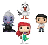 Funko Pop! Disney: Little Mermaid - Ursula - 4 Pack - Diamant Pailleté - Figurine en Vinyle à Collectionner - Idée de Cadeau - Produits Officiels - Jouets pour Les Enfants et Adultes - Movies Fans