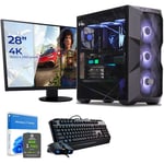 Sedatech Pack PC Gamer Pro Watercooling • Intel i9-11900KF • RTX3080 • 32 Go RAM • 1To SSD M.2 • 3To HDD • Windows 11 • Moniteur 28