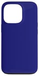 Coque pour iPhone 13 Pro Couleur bleu nuit simple