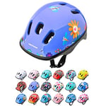 Casque Vélo Enfant Bebe VTT et VTC Unisexe Casque de Cyclisme de Réglable de Sport pour BMX Skate Scooter Patines Conçu pour la Sécurité des Utilisateur