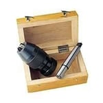 Mandrin auto serrant - PROVENCE OUTILLAGE - 16mm - cône morse n°2 - Livré avec coffret en bois