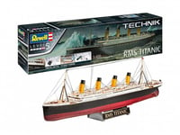 Revell Rms Titanic, Passagerarskeppsmodell, Monteringssats, 1:400, Rms Titanic, Alla, Plast