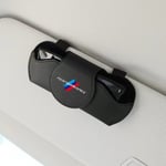 (musta)Autolasikotelo Automaattinen aurinkolasien pidike aurinkolasien pidike Universal BMW Performance X1 X3 X4 X5 X6 M1 M2 M3 M5 M6