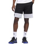 Adidas Harden SHORT2 Short Homme, Noir/Blanc, FR : XS (Taille Fabricant : XS)