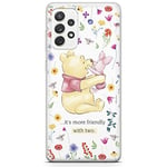 ERT GROUP mobile phone case for Samsung A52 5G / A52 LTE 4G / A52S 5G original and officially Licensed Disney pattern Winnie the Pooh and friends 030, case made of TPU