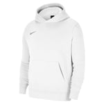 Nike Fille Park 20 Sweat à Capuche, Blanc/Loup Gris, XL EU