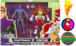 Tommy Oliver and Raphael - Power Rangers x TMNT - Hasbro 6 inch Figures