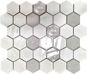 Et Carrelage Mosaïque Blanc Mosaïque de Céramique Splash Mur 10 Surfaces