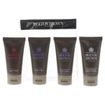 Molton Brown Womens 4 Piece Gift Set: Coco Sandalwood Body Lotion 30ml - Ylang Wash - White - Pink Pepperpod - One Size