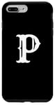 iPhone 7 Plus/8 Plus Letter P in white large bold American west style font Case