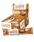 PhD Nutrition Smart Plant Bar Low Calorie, High Protein Low Sugar Vegan Protein Bar/Protein Snacks, Salted Caramel Flavour, 20g of Plant Protein, 64g Bar (12 Pack)